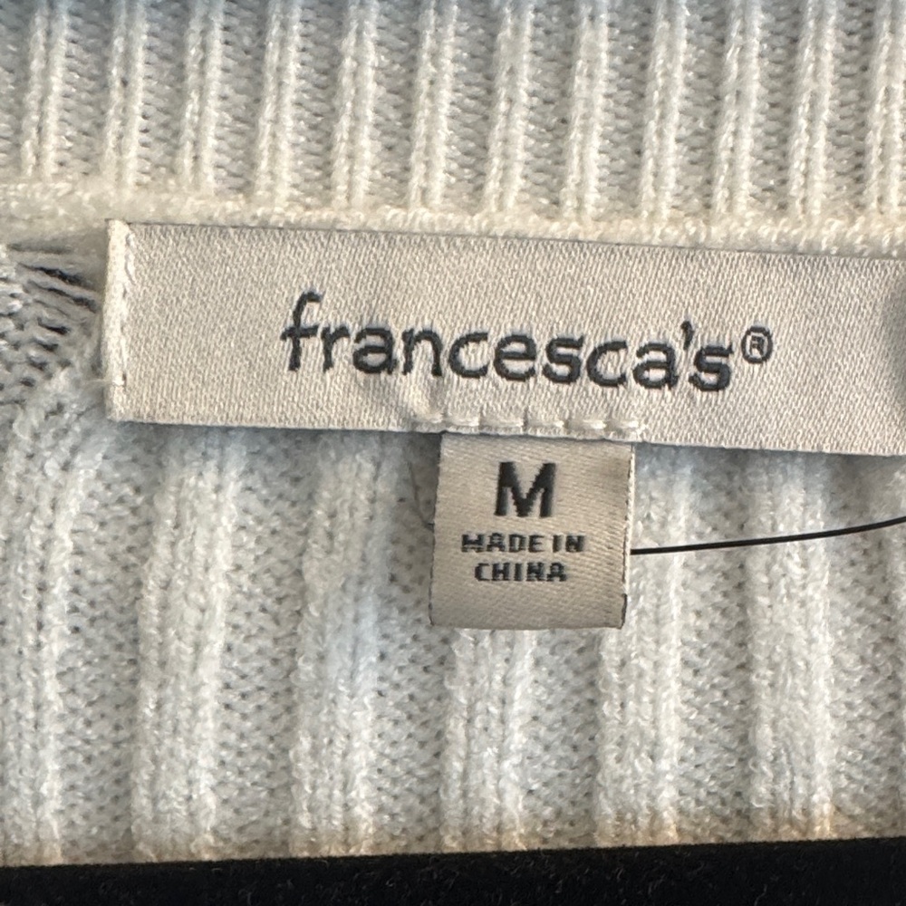 Francescas NWOT V-Neck Sweater - Picture 3 of 4